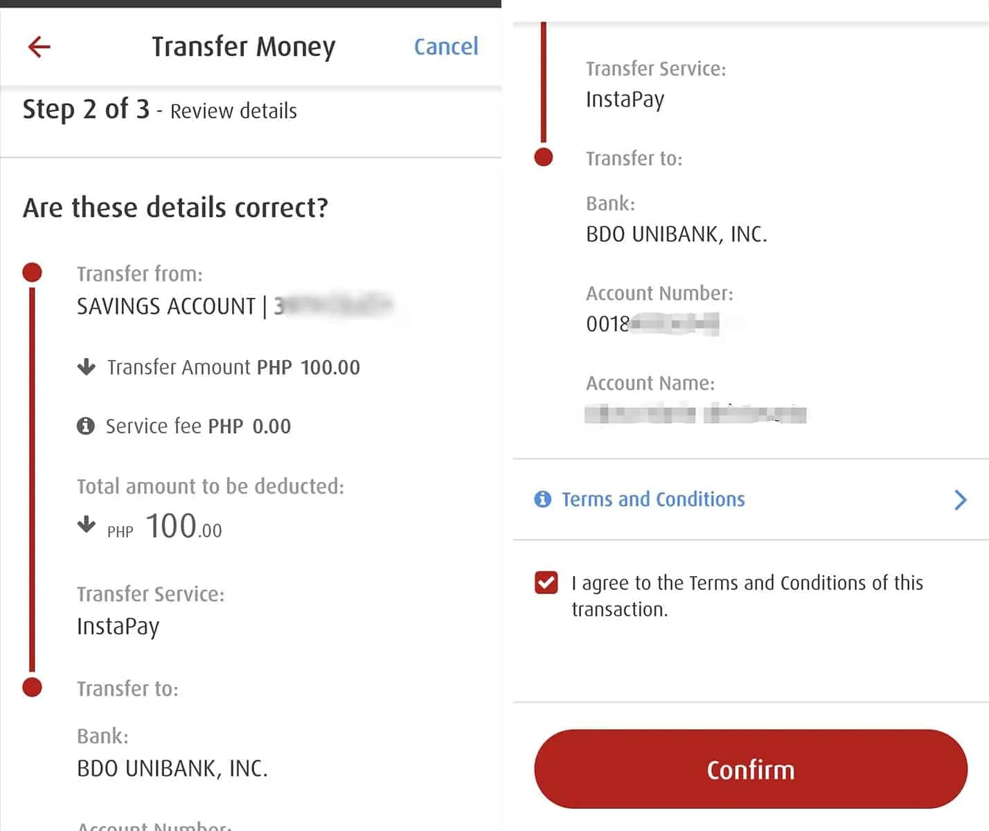 Bank Transfer BDO BPI Sg777