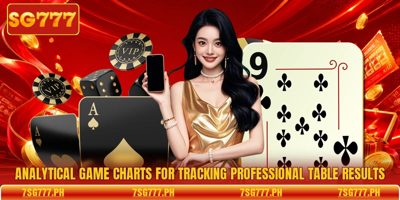 Analytical game charts for tracking professional table results