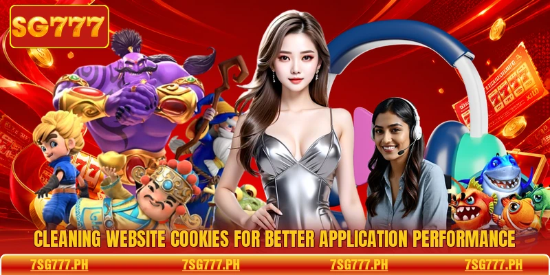 Cleaning website cookies for better application performance