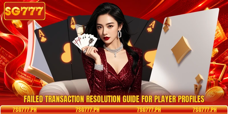 Failed transaction resolution guide for player profiles