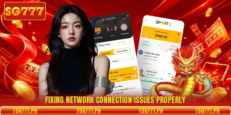 Fixing network connection issues properly