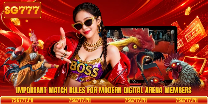 Important match rules for modern digital arena members