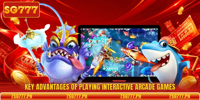 Key advantages of playing interactive arcade games