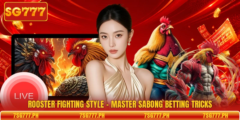 Rooster Fighting Style - Master Sabong Betting Tricks